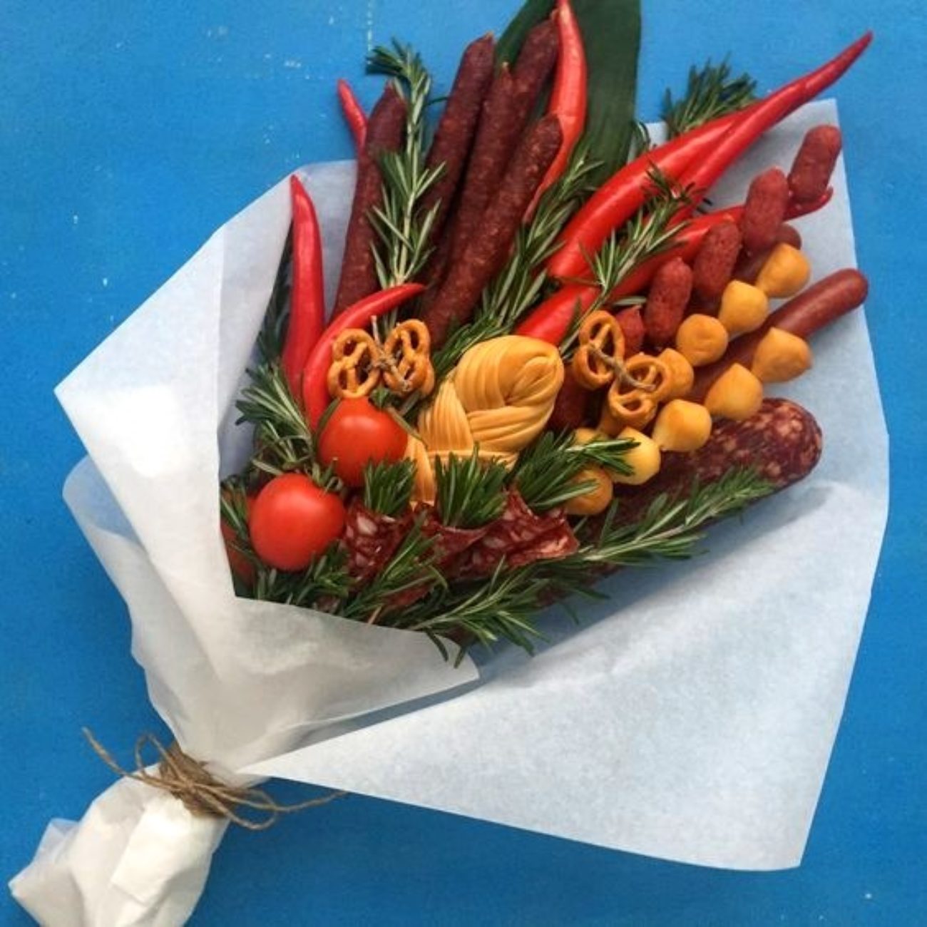 Букет Из Продуктов Купить В Спб