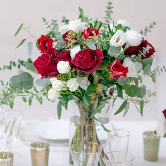 Holiday Red Bouquet